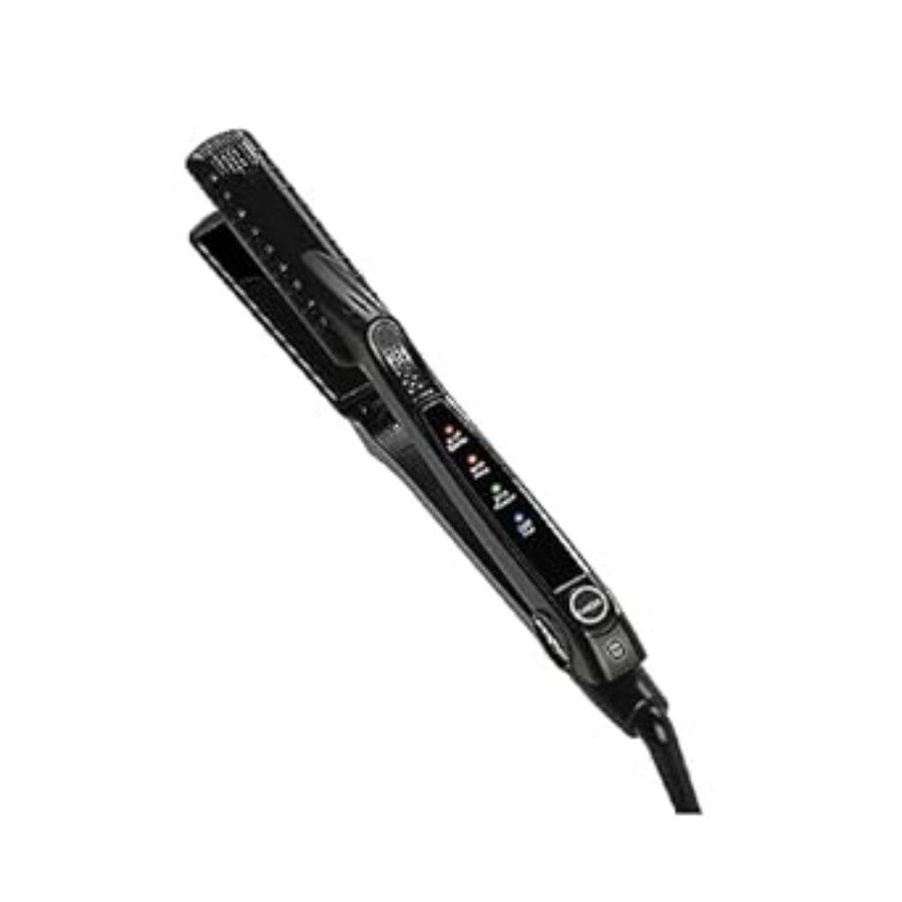 CROC Hair Straightening Led Black Titanium Flat Iron 1 Inch (MODEL: CROC2-RBBLO)